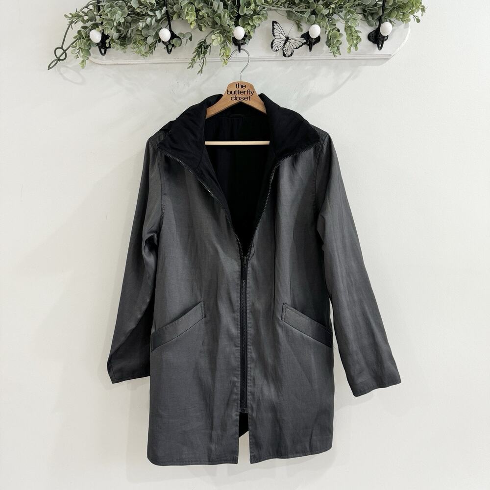Mycra PAC Silver Hooded Rain donatella Jacket